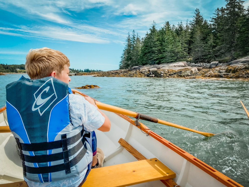 Rowing and Kayaking in Maine: Past Seller's Island