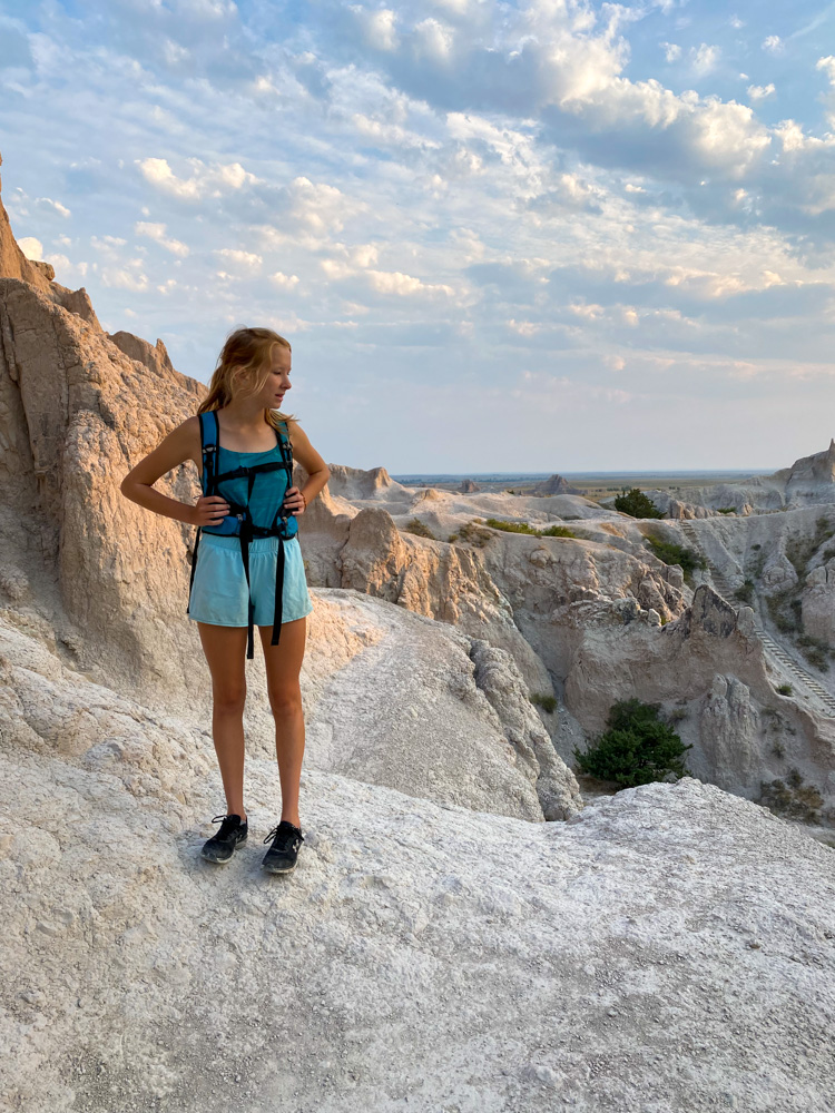 Hiking the Notch Trail: Things to do in Badlands National Park