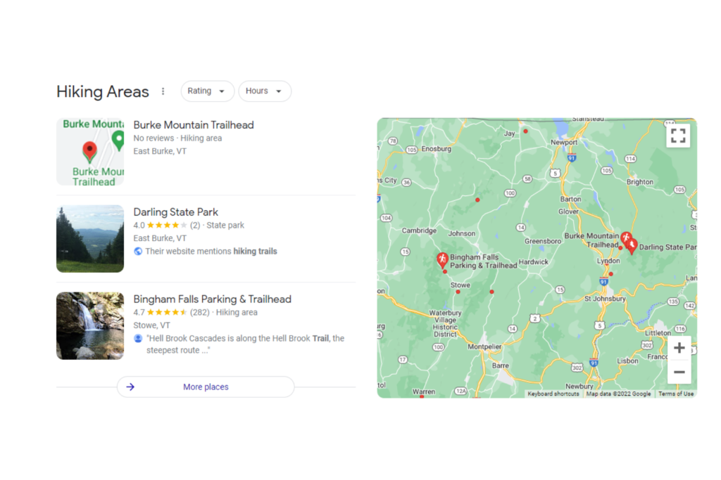 How to find Hiking Trails Near Me Using Google Maps
