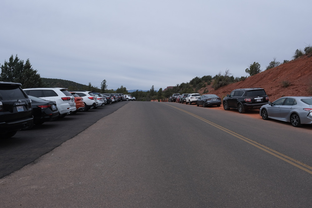 The Mascal Trailhead Parking to the Devil's Bridge Hike at 9:00 (March 2022)