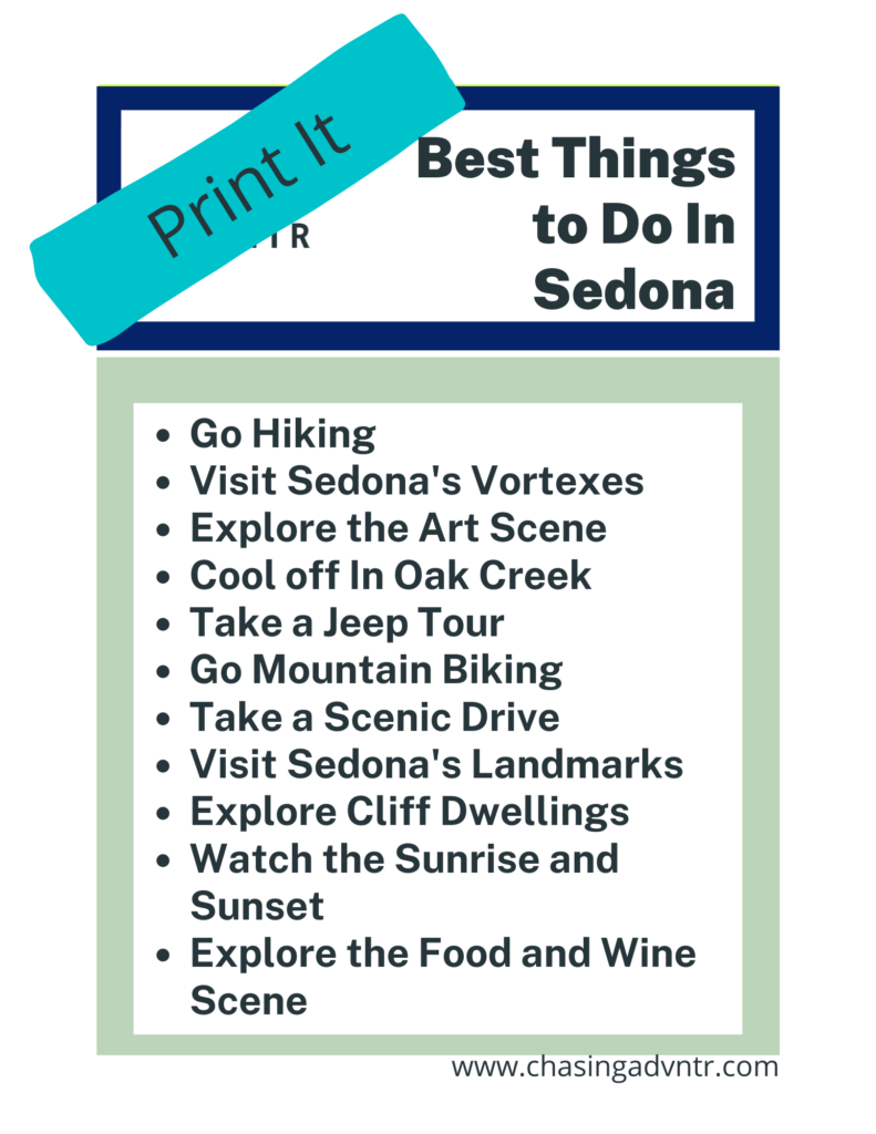 Top Things to do in Sedona