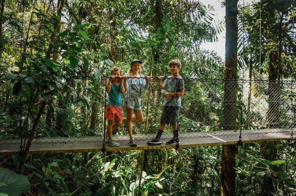 1 Week in Costa Rica: hanging bridges