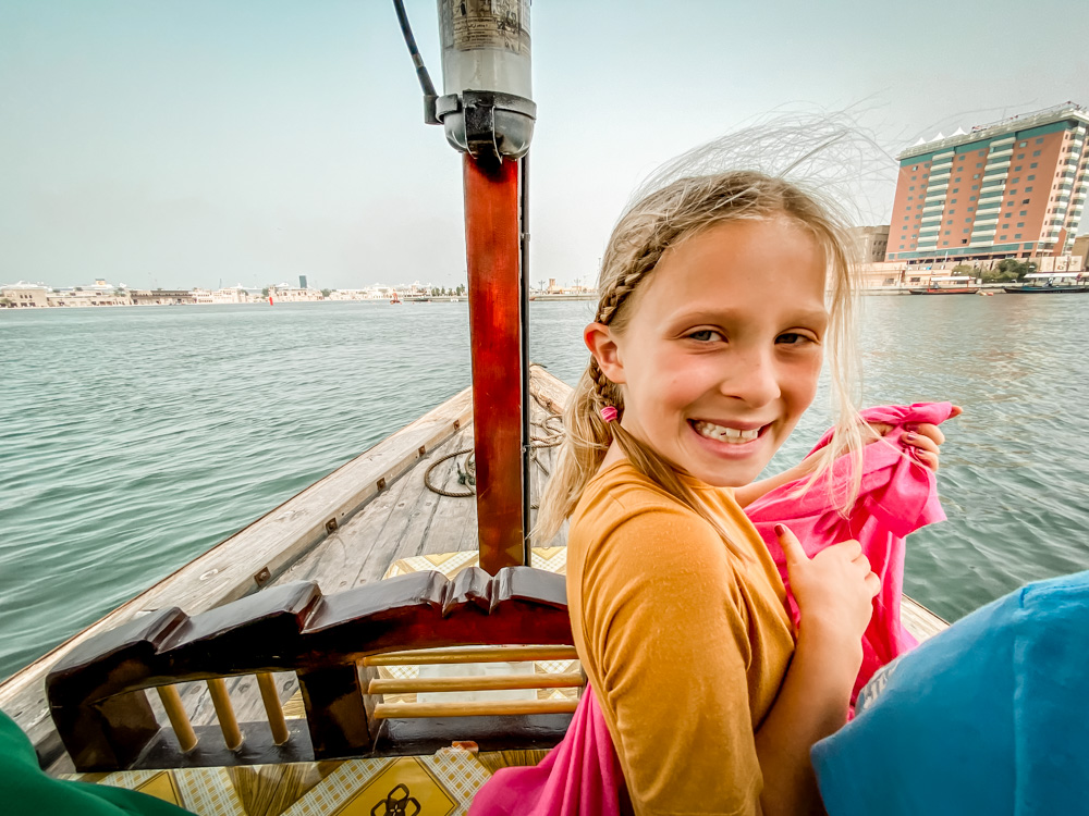 Best Travel Books for Kids: Our 8 year old exploring Dubai