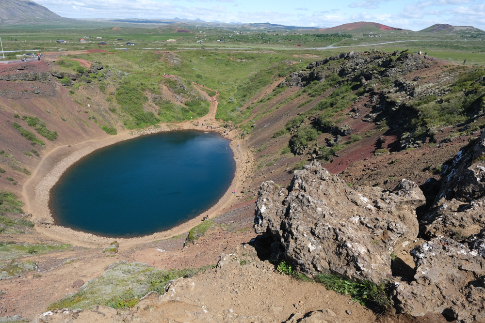 Kerid Crater Hike