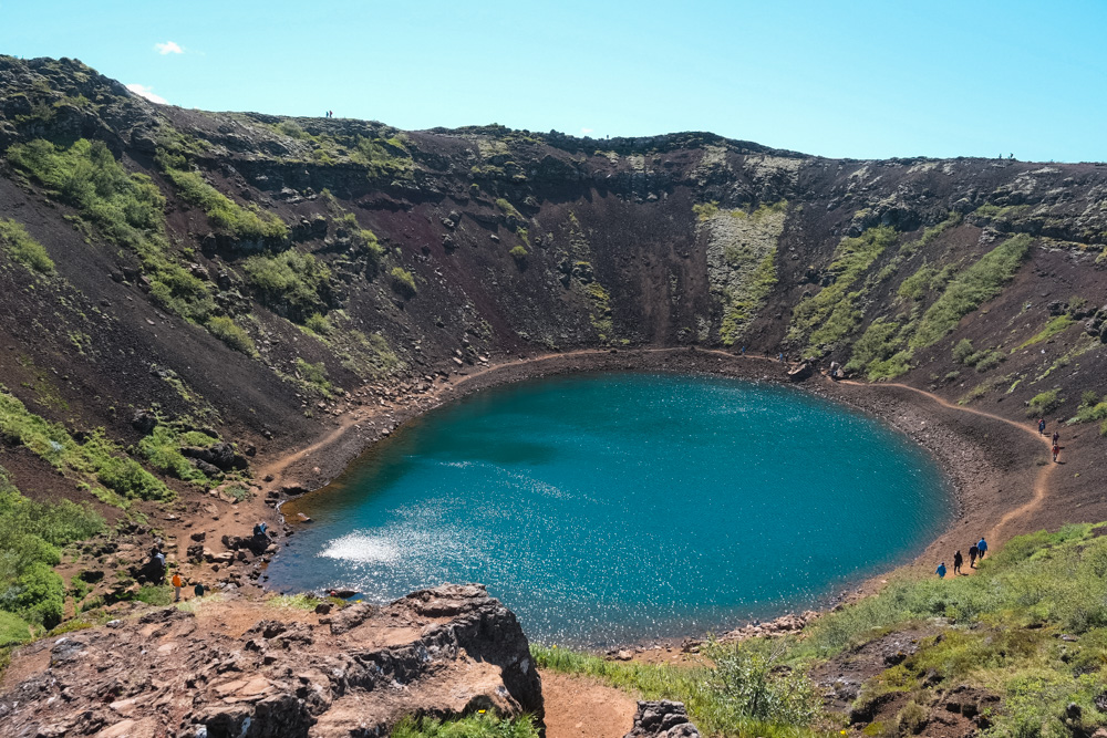 Kerid Crater Hike