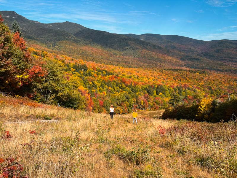 White Mountains New Hampshire Fall: Mount Tecumseh