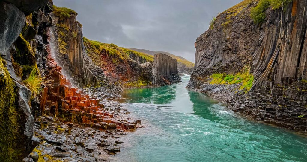 7 day Iceland Itinerary: Studlagil Canyon