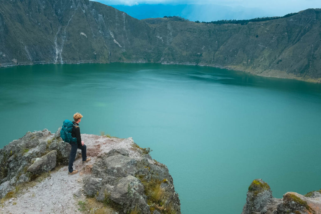 10 Day Ecuador Itinerary: Quilotoa Crater Lake