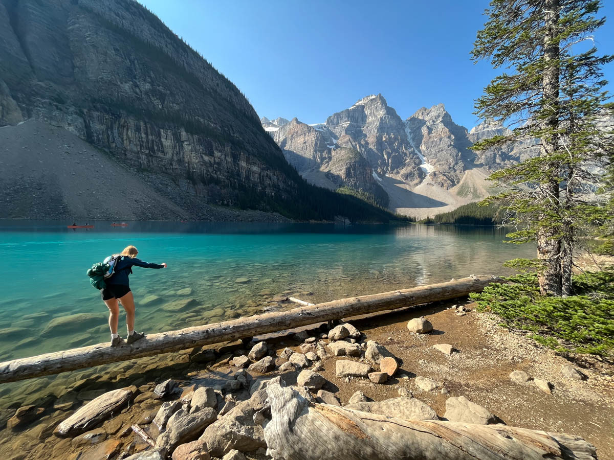 How to Hike the Rockpile Trail and Moraine Lake Shoreline Trail ...