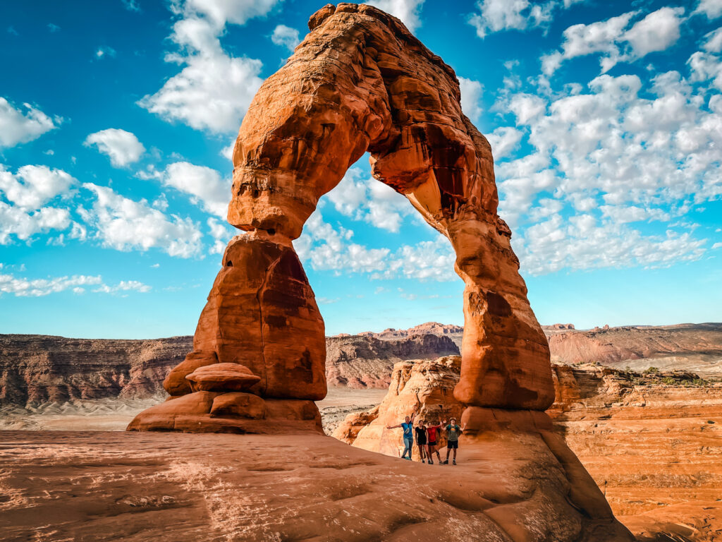 Delicate arch hike: