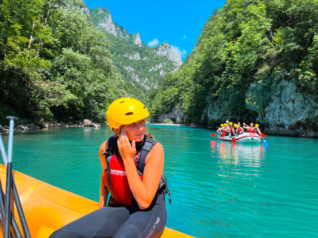 Rafting River Tara