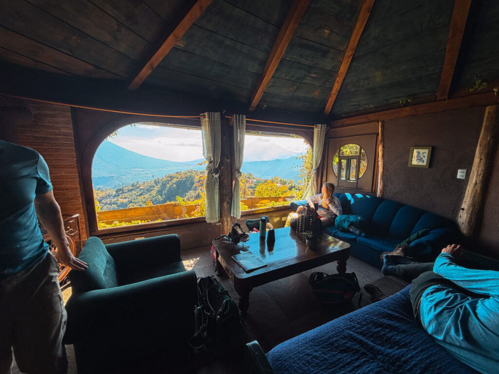 Staying at Hobbitenango