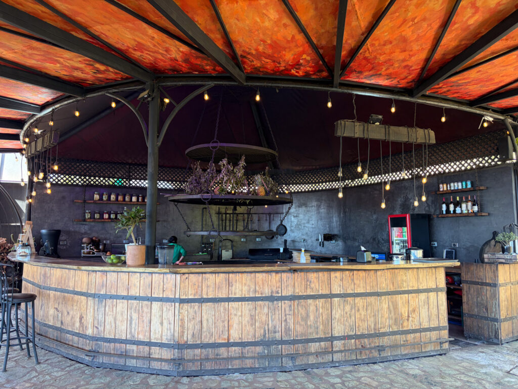 Food at Hobbitenango