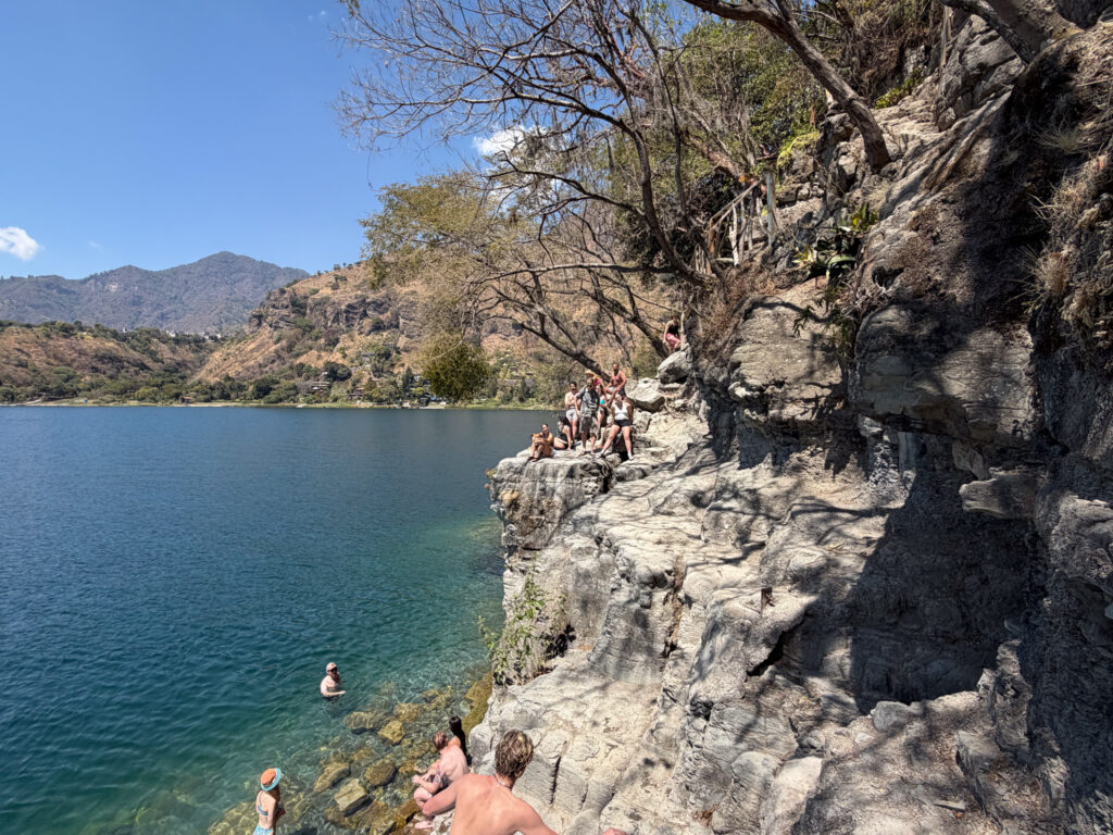 Lake Atitlan Cliff Jumping