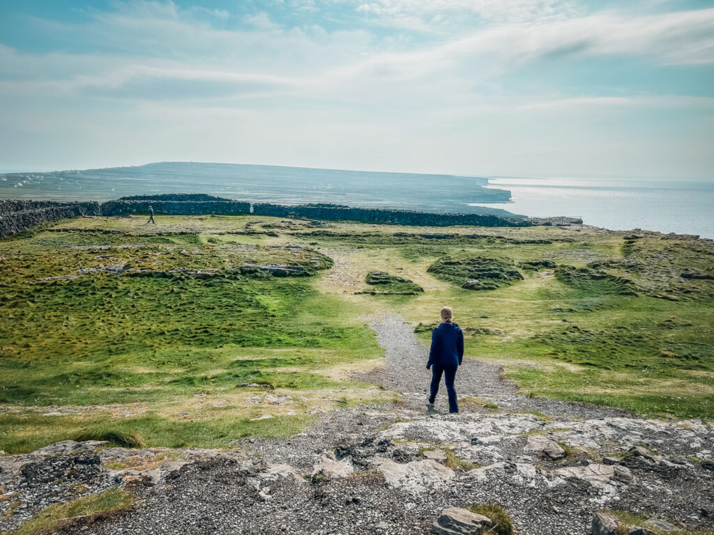 The view from Dun Aonghasa Inishmore