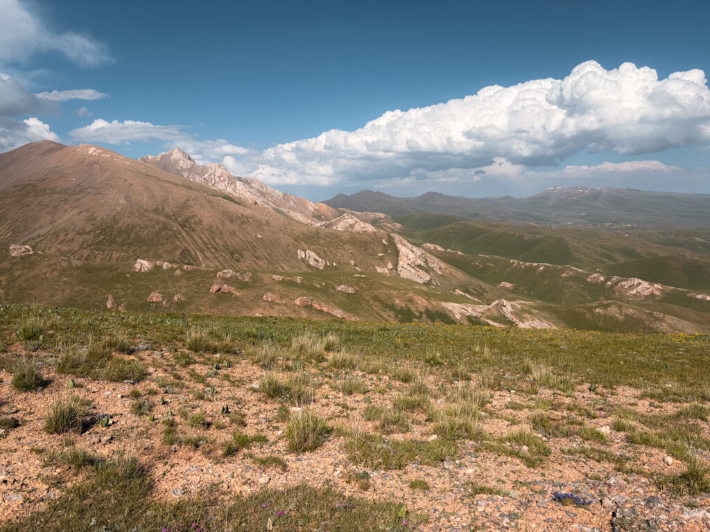 Song Kul Lake Hiking